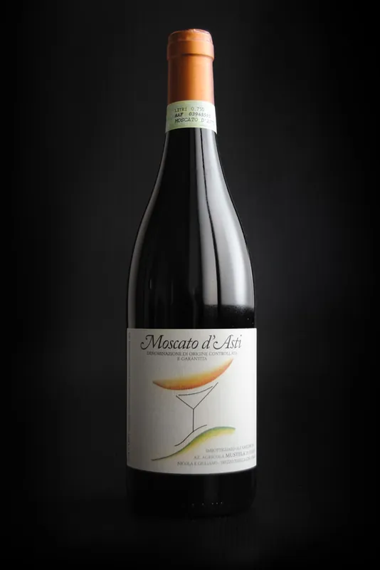 Étiquette du vin Moscato d'Asti