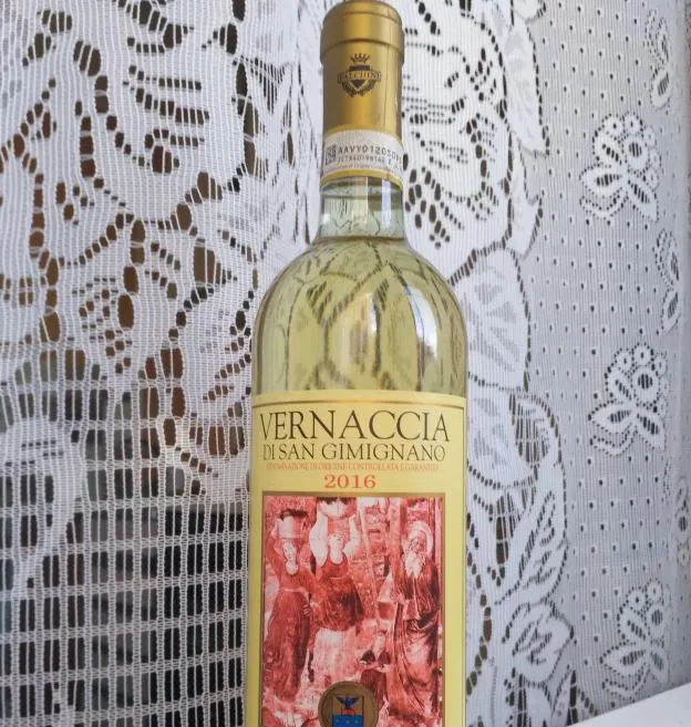 Vernaccia di San Gimignano wine label