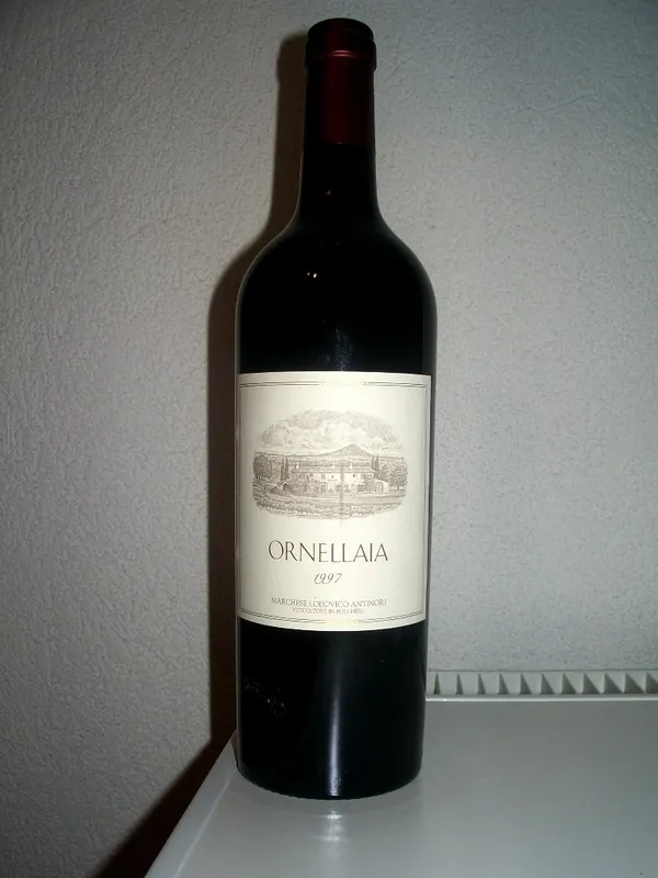 Ornellaia wine label