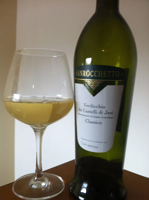 Etichetta del vino Verdicchio dei Castelli di Jesi