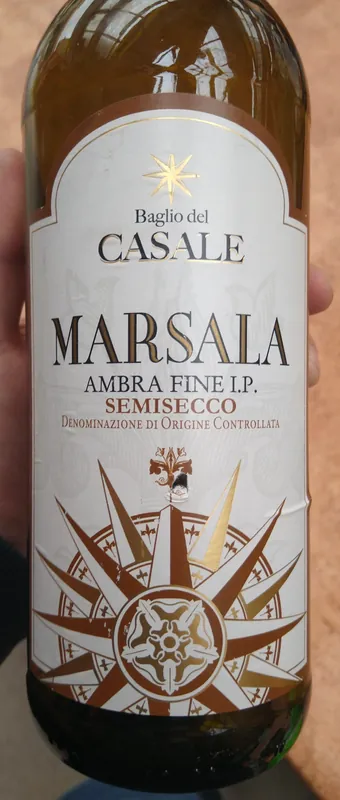 Marsala wine label