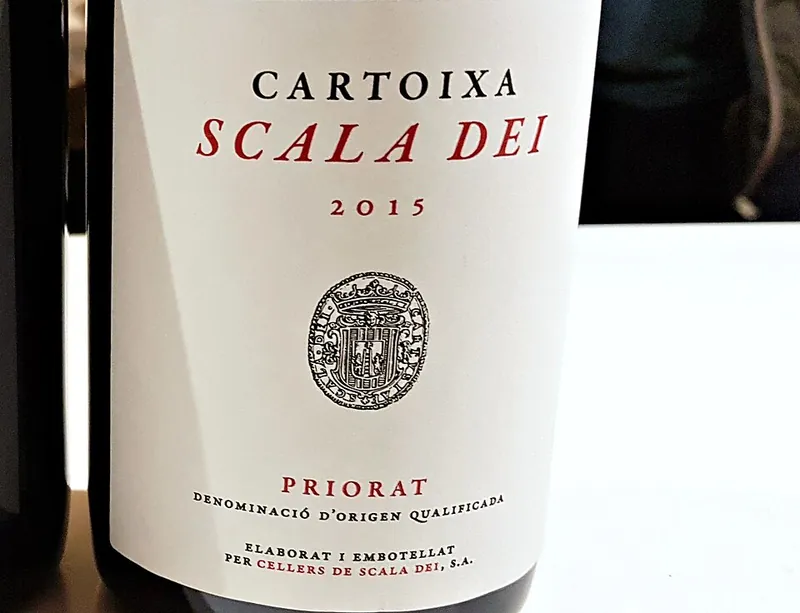 Rótulo do vinho Priorat