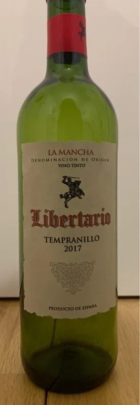 La Mancha wine label