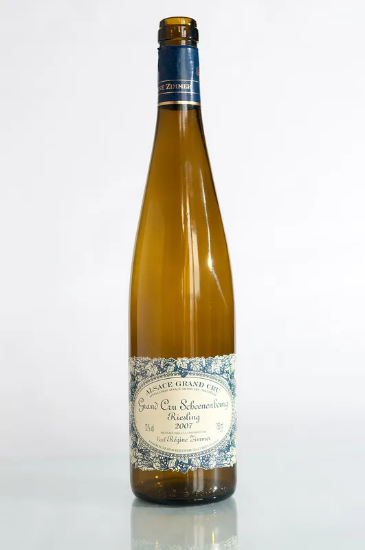 Étiquette du vin Alsace Grand Cru Schoenenbourg