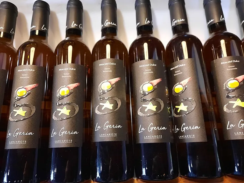 Lanzarote wine label