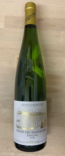 Alsace Grand Cru Mandelberg wine label