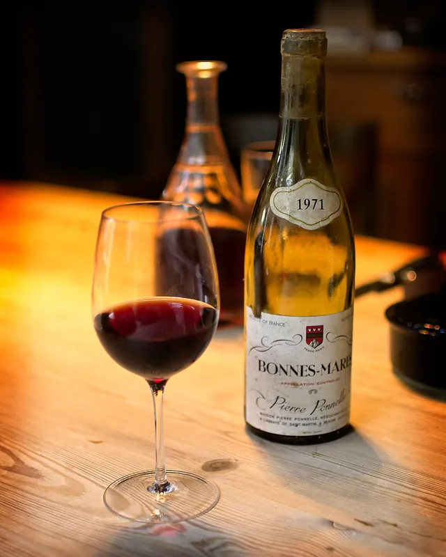 Étiquette du vin Bonnes-Mares