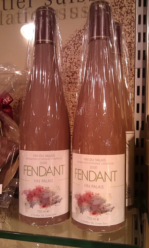 Fendant wine label