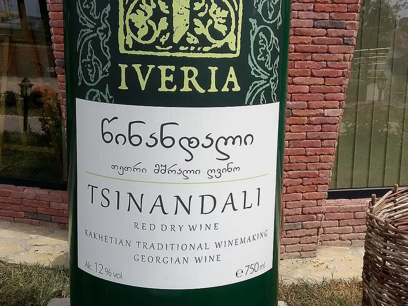 Etiqueta del vino Tsinandali