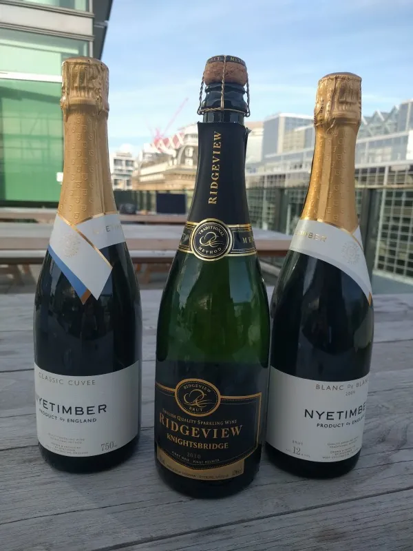 Rótulo do vinho Nyetimber