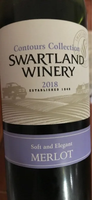 Étiquette du vin Swartland