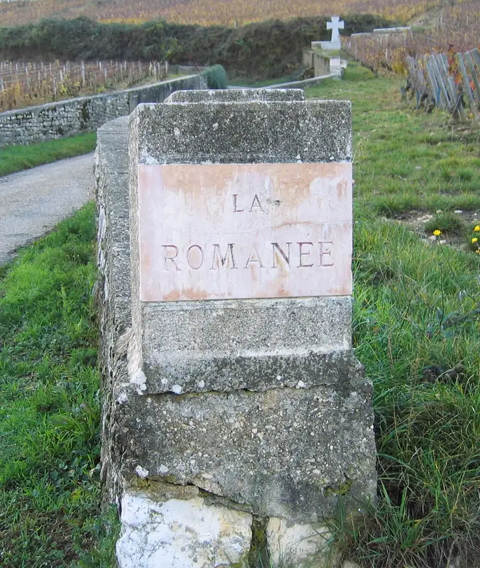 Etiqueta del vino La Romanée