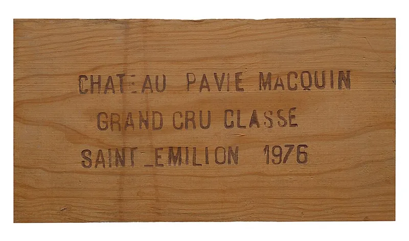 Étiquette du vin Château Pavie Macquin