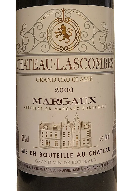 Château Lascombes wine label