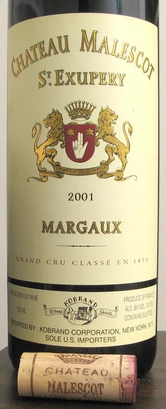 Etichetta del vino Château Malescot St. Exupéry