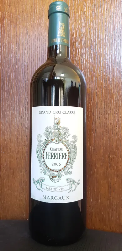 Château Ferrière wine label