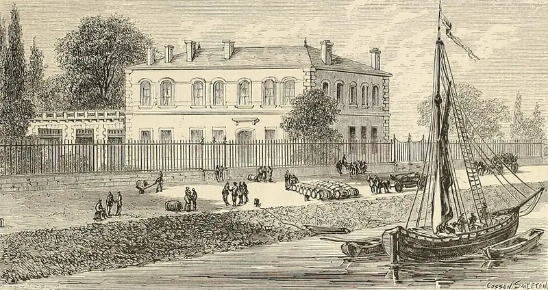 Château Duhart-Milon wine label