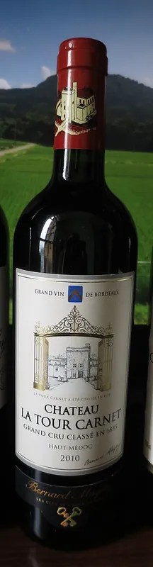 Rótulo do vinho Château La Tour Carnet