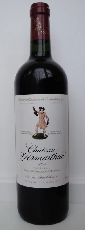 Etichetta del vino Château d'Armailhac