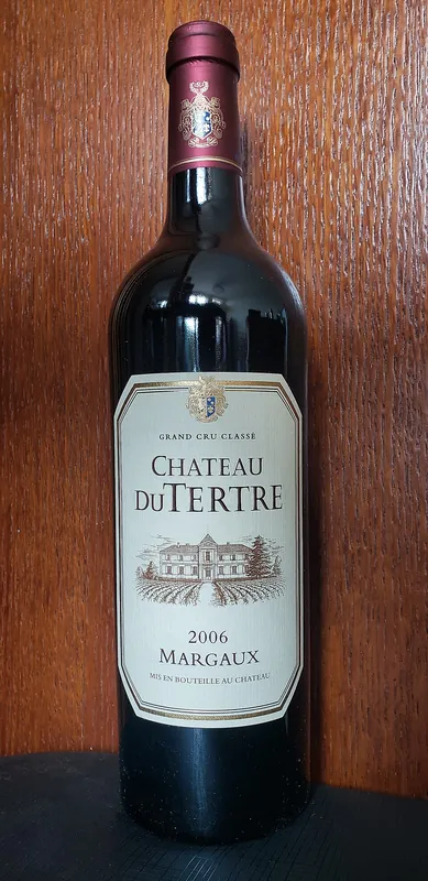 Château du Tertre wine label