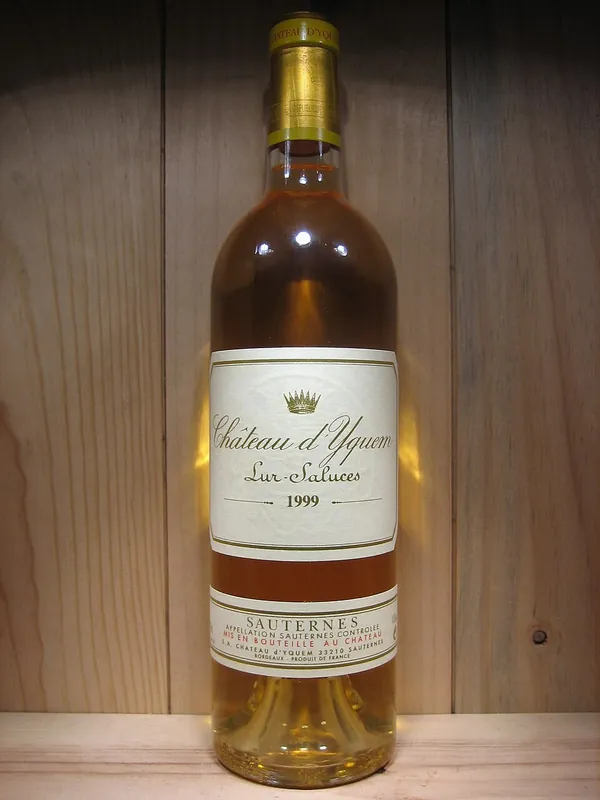 Château d'Yquem wine label