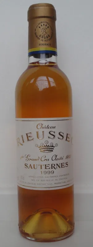 Etiqueta del vino Château Rieussec