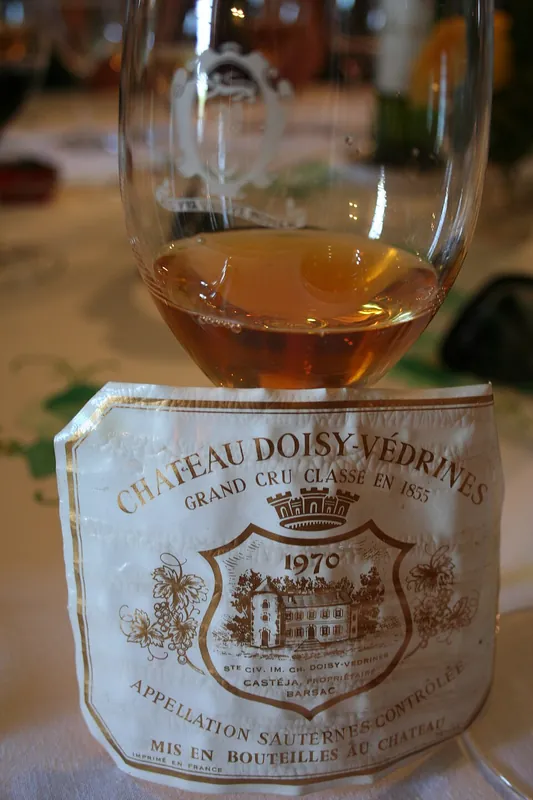 Étiquette du vin Château Doisy-Védrines