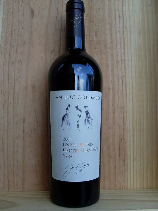 Etiqueta del vino Crozes-Hermitage