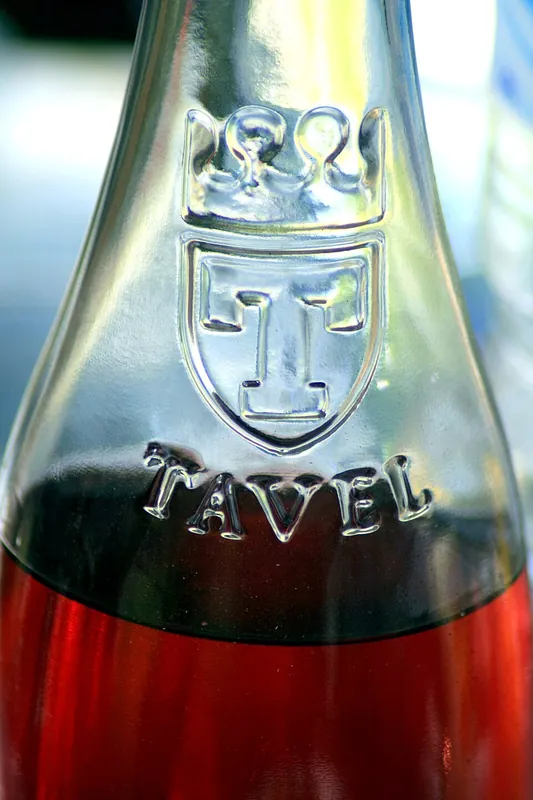 Tavel wine label