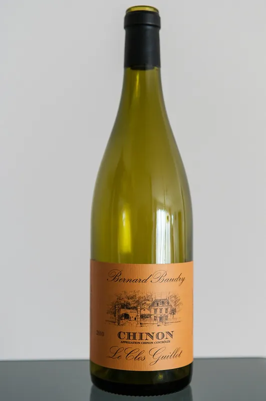 Chinon wine label