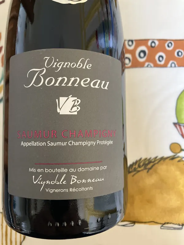 Etichetta del vino Saumur-Champigny