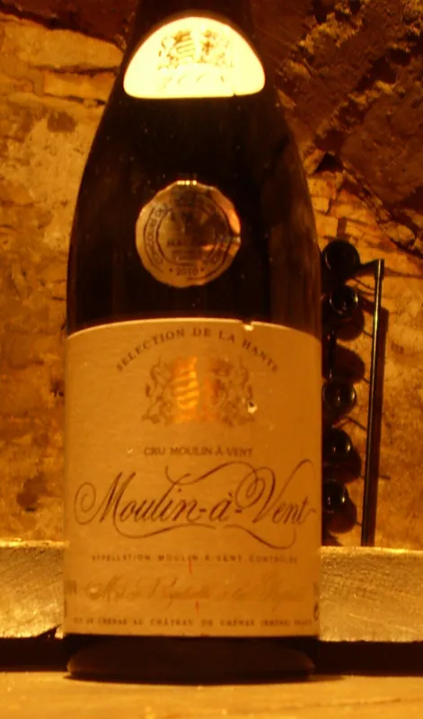 Etiqueta del vino Moulin-à-Vent