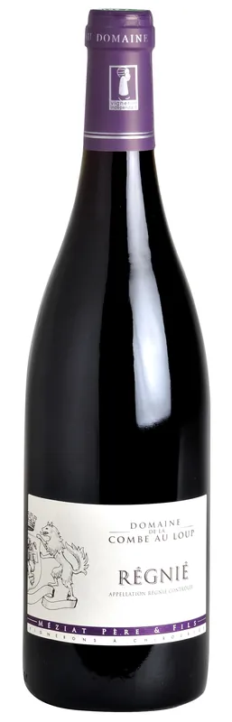 Régnié wine label