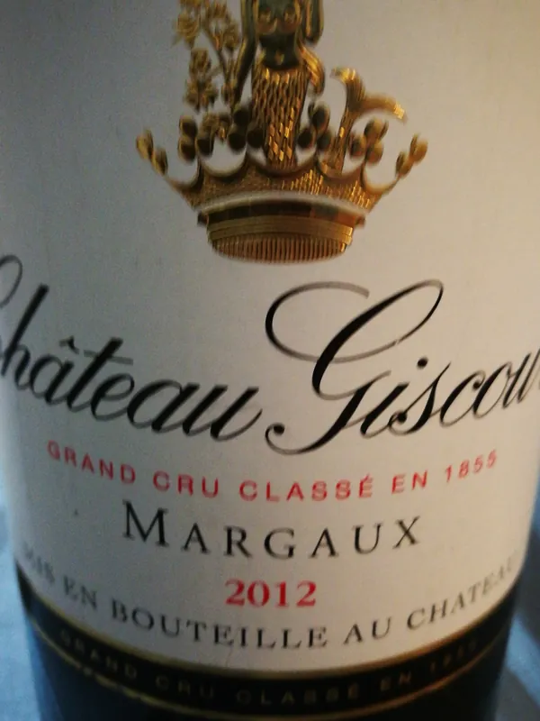 Margaux wine label