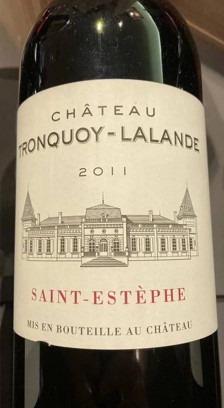 Rótulo do vinho Saint-Estèphe