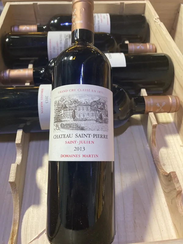 Étiquette du vin Saint-Julien