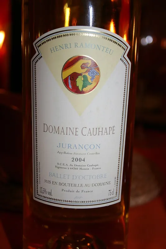 Jurançon wine label