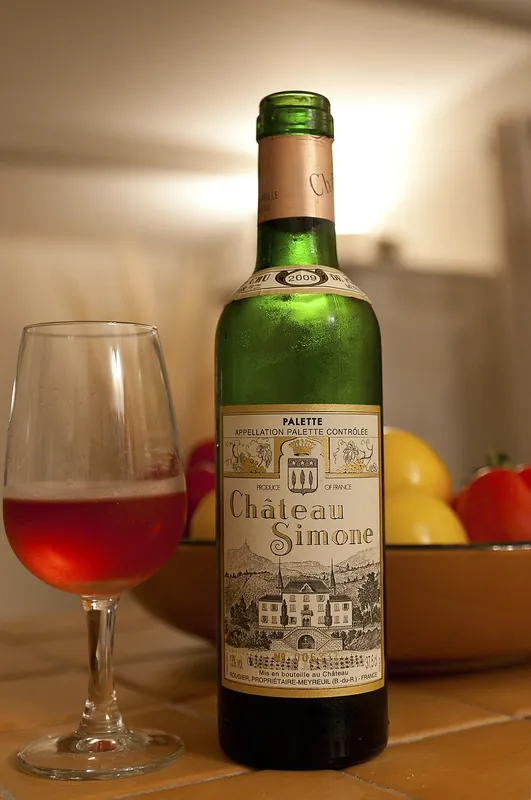Palette wine label