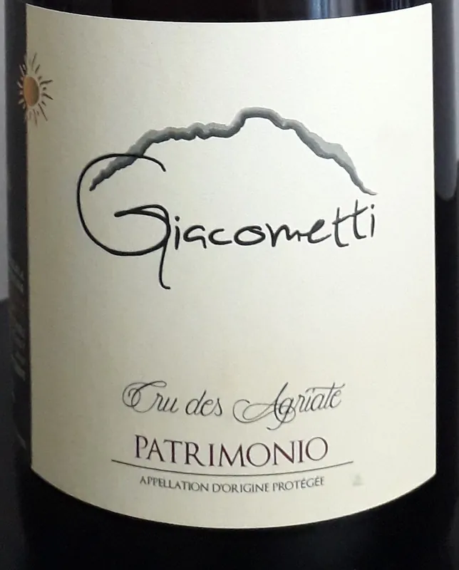 Etiqueta del vino Patrimonio