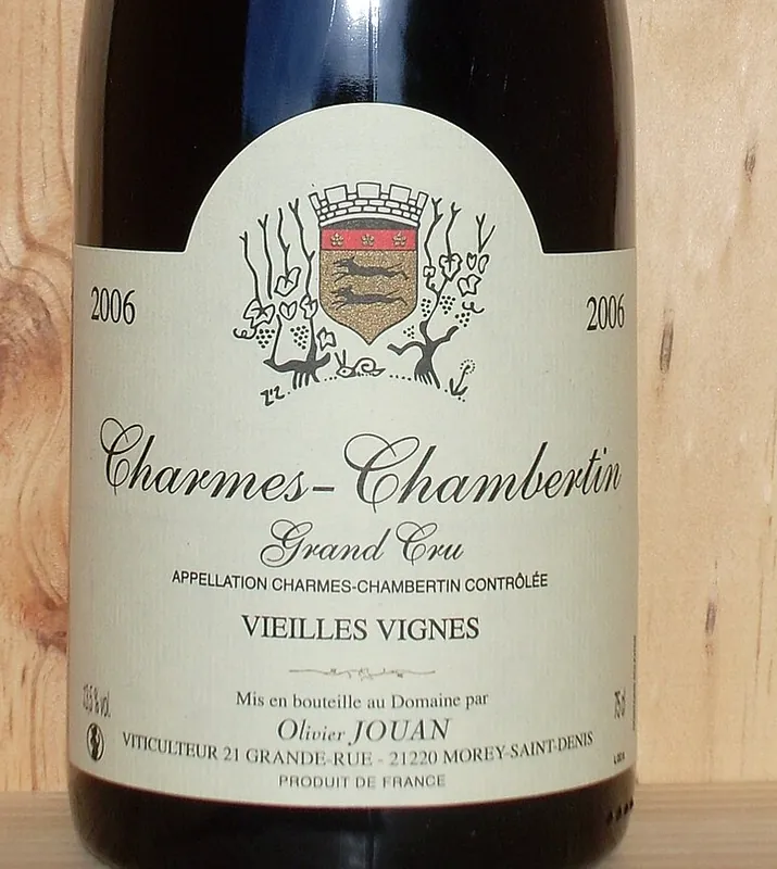 Charmes-Chambertin wine label